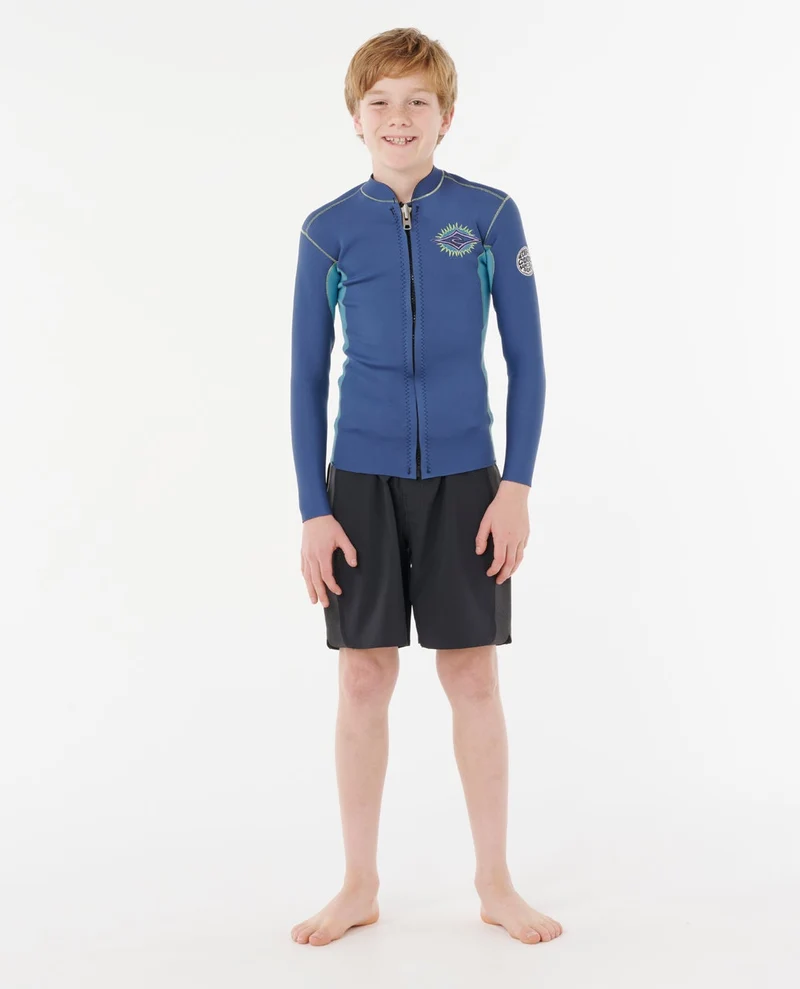 Kids Dawn Patrol Front Zip Surf Jacket