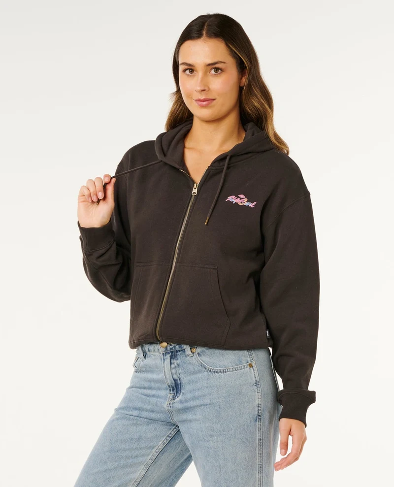 Lay Day Relaxed Zip Through Fleece