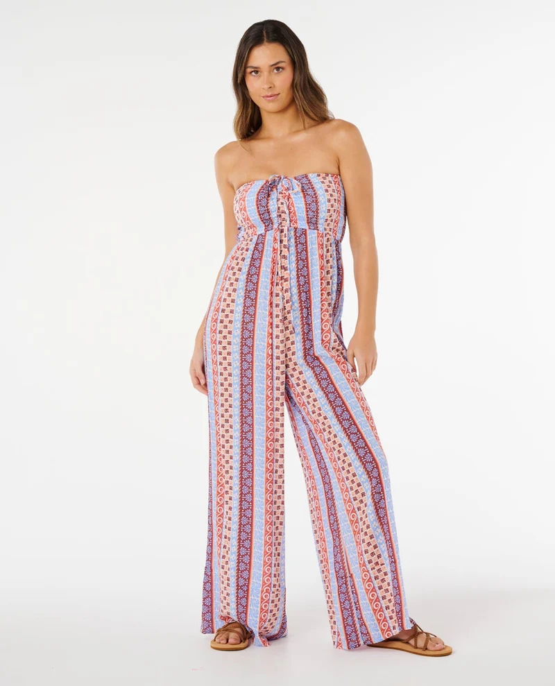 Ventura Shirred Jumpsuit