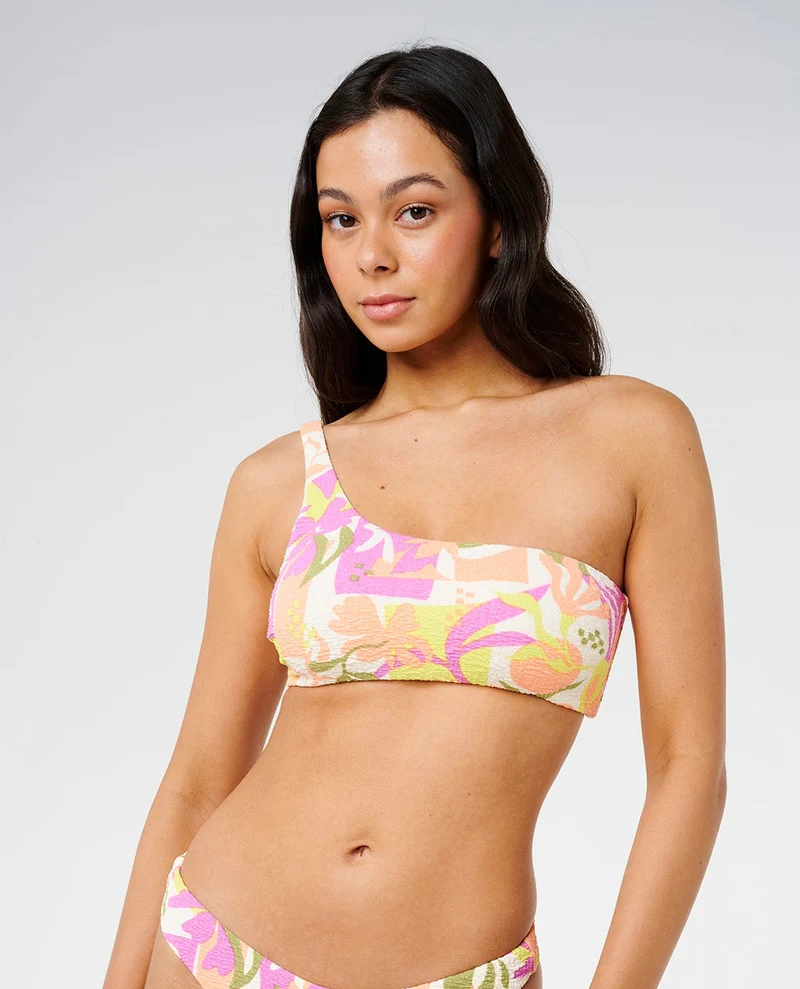Topanga Geo Hi Leg Skimpy Bikini Bottom