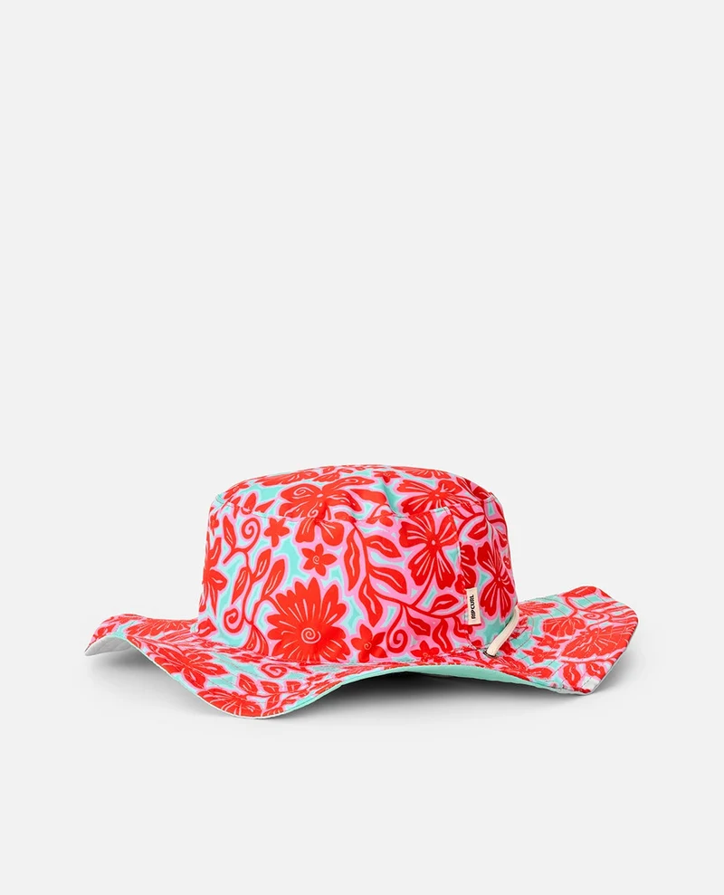 Mixed Reversible UPF50 Bucket Hat- Girls
