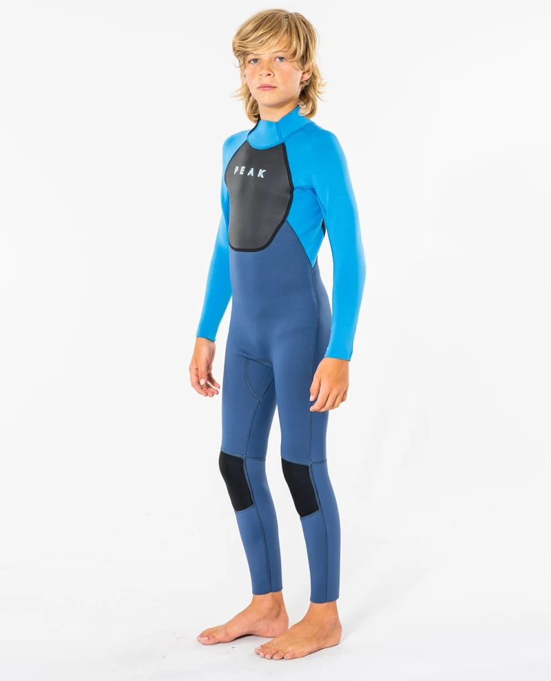 Peak Energy 3/2 Flat Lock Back Zip Kids Wetsuit