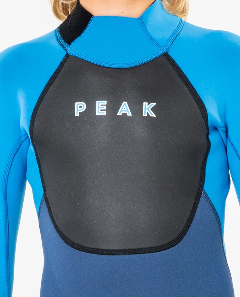 Peak Energy 3/2 Flat Lock Back Zip Kids Wetsuit