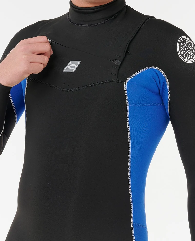 Mens Dawn Patrol 2/2 Long Sleeve Chest Zip Springsuit