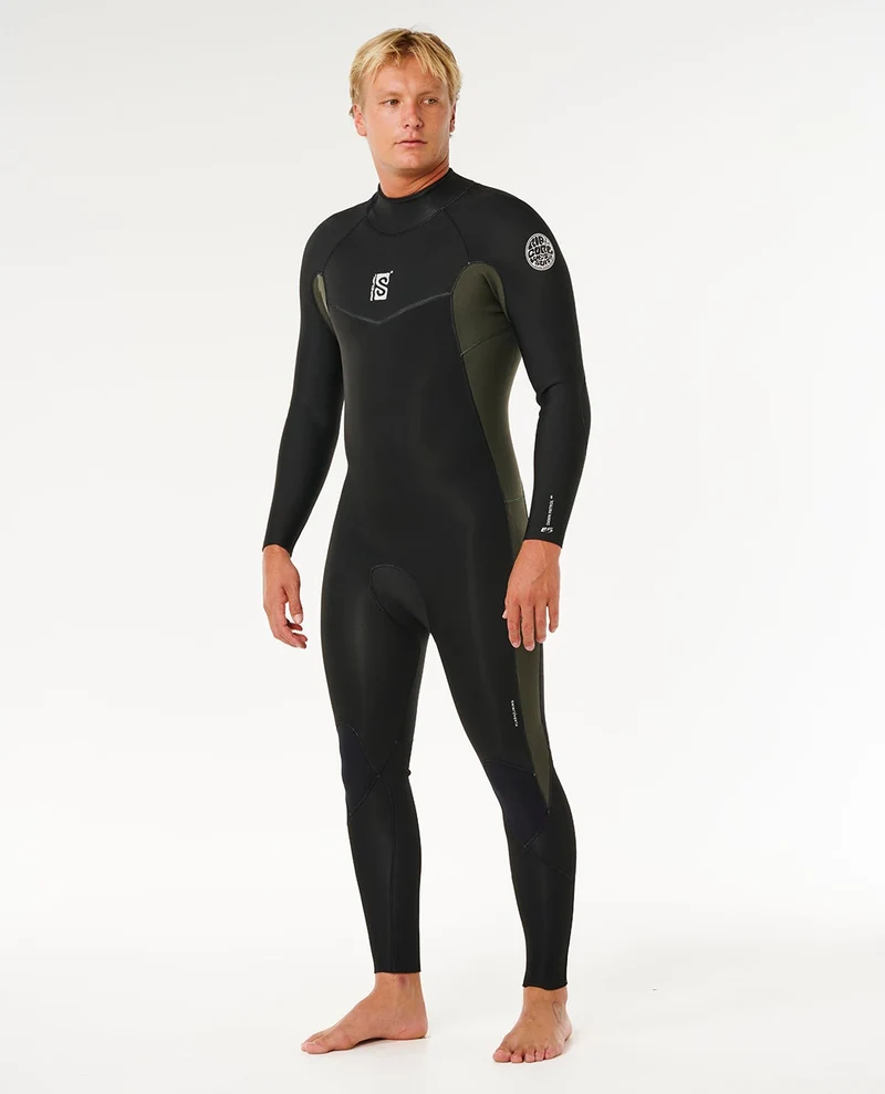 Mens Dawn Patrol 3/2 Back Zip Wetsuit