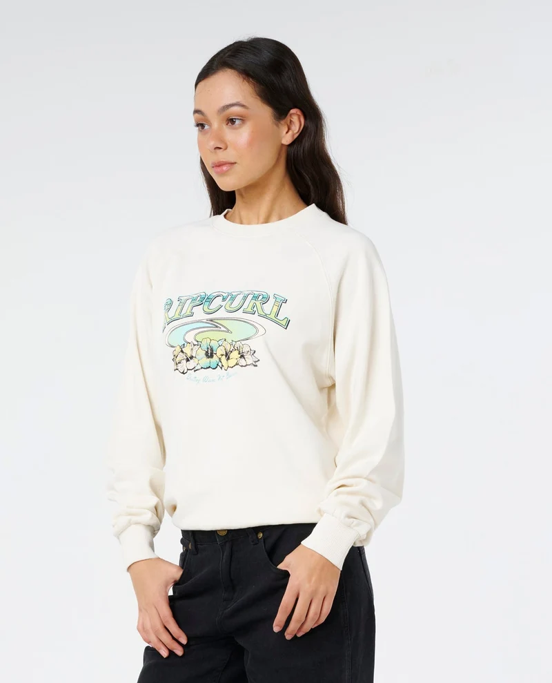 Catalina Island Raglan Crew Fleece