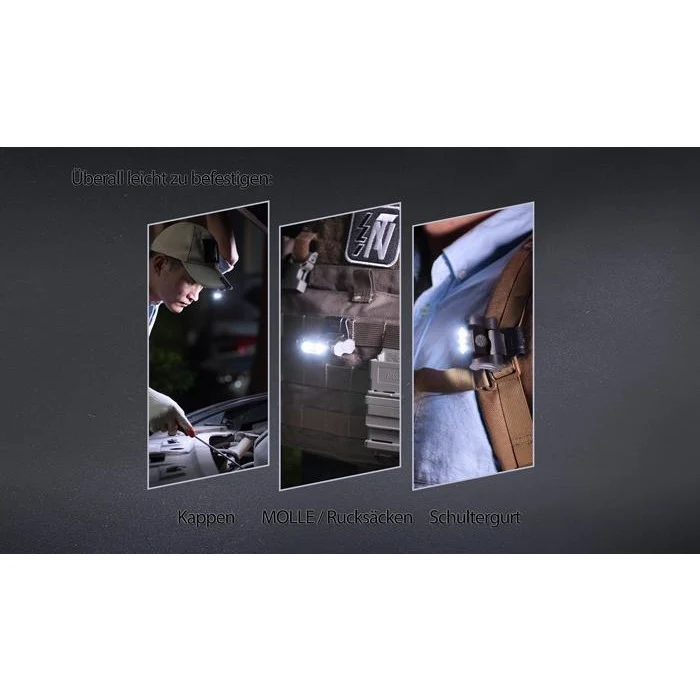 Nextorch Universallampe UL10 65 Lumen | Cliplampe
