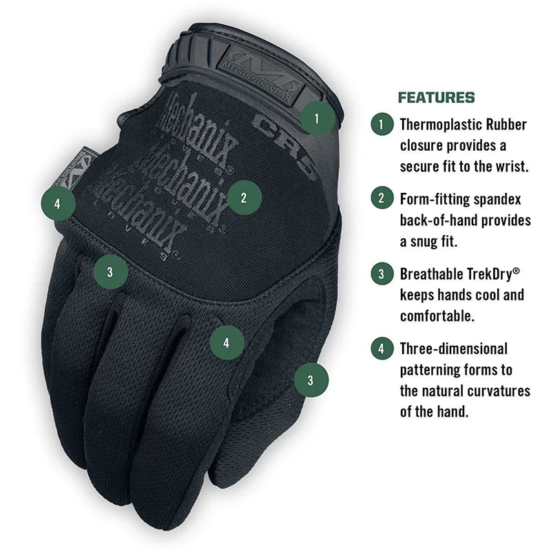 Mechanix Wear Tactical Pursuit D5 Schnittschutz-Handschuhe