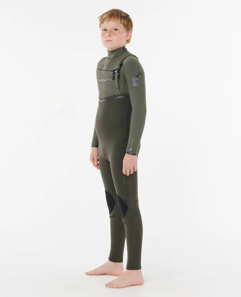 Flashbomb Pro 4/3 GB Chest Zip Fullsuit Wetsuit - Kids