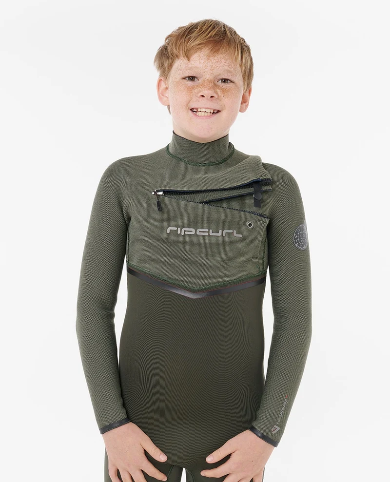 Flashbomb Pro 4/3 GB Chest Zip Fullsuit Wetsuit - Kids