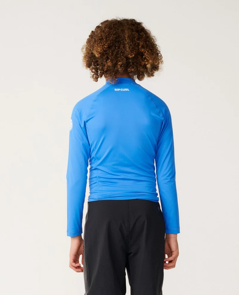 Waves UPF Long Sleeve Rash Vest Kids