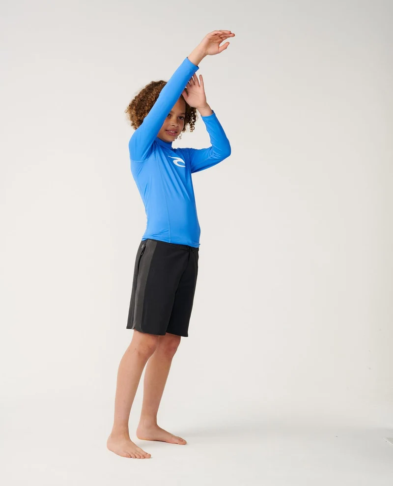 Waves UPF Long Sleeve Rash Vest Kids