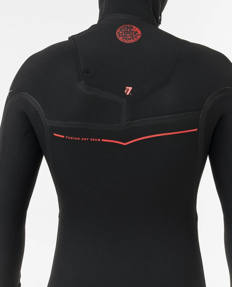 FlashBomb Fusion 4/3 Chest Zip With Hood Fullsuit Wetsuit