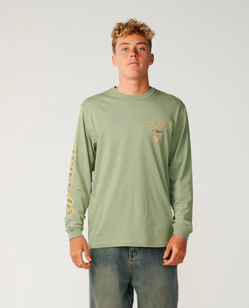 Fade Out Icon Long Sleeve Tee