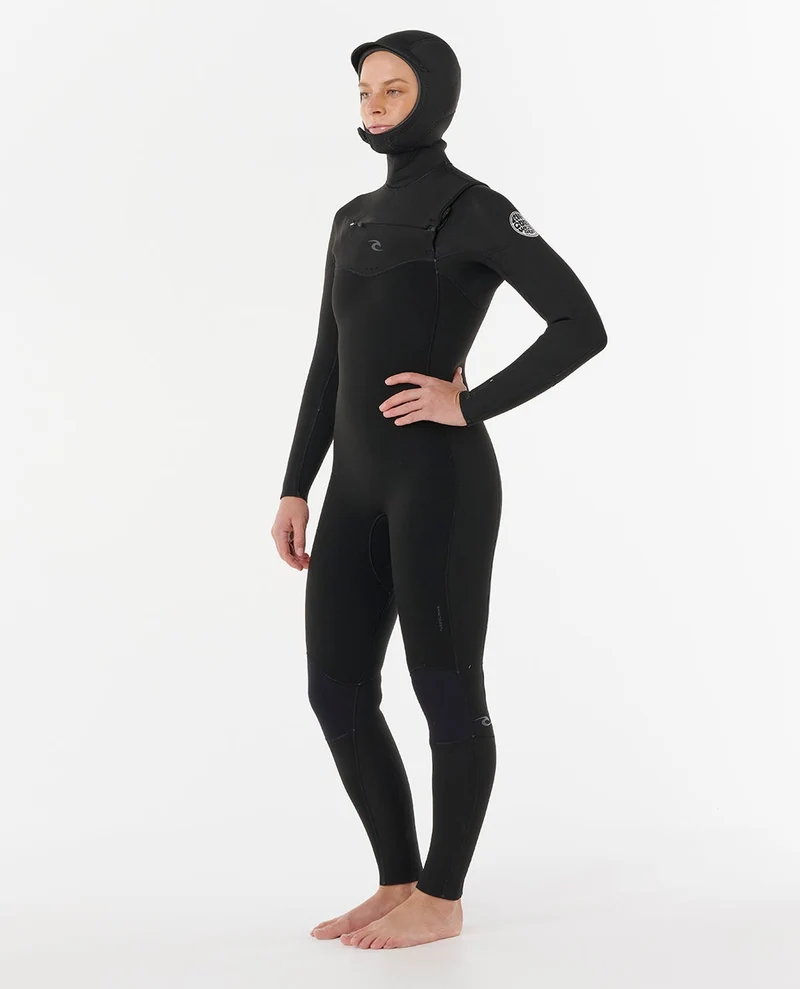 Womens Dawn Patrol 6/4 Chest Zip Wetsuit