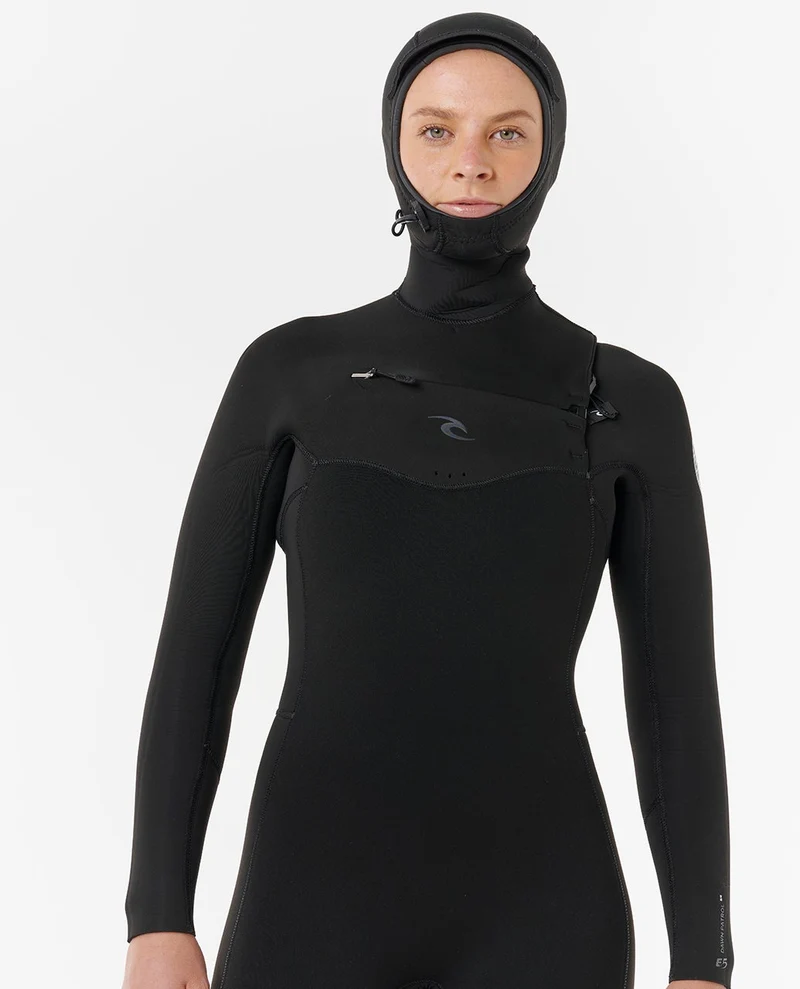 Womens Dawn Patrol 6/4 Chest Zip Wetsuit