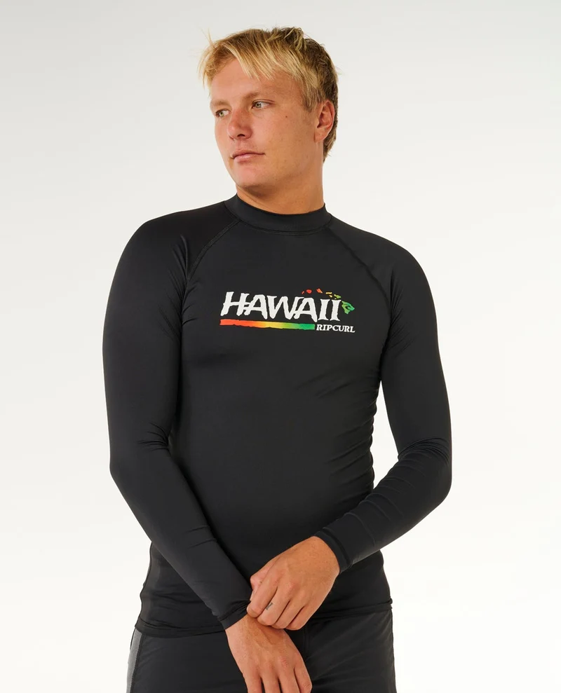 Hawaii Gritty UPF Per Long Sleeve Rash vest
