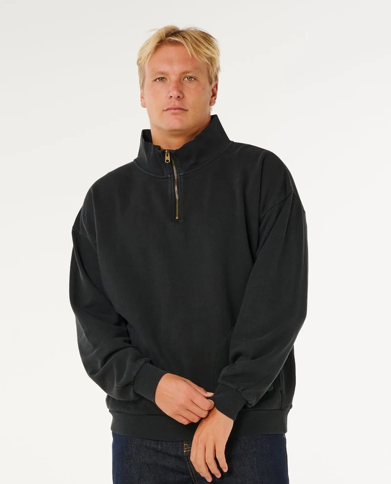 Premium Surf Qtr Zip Crew Fleece