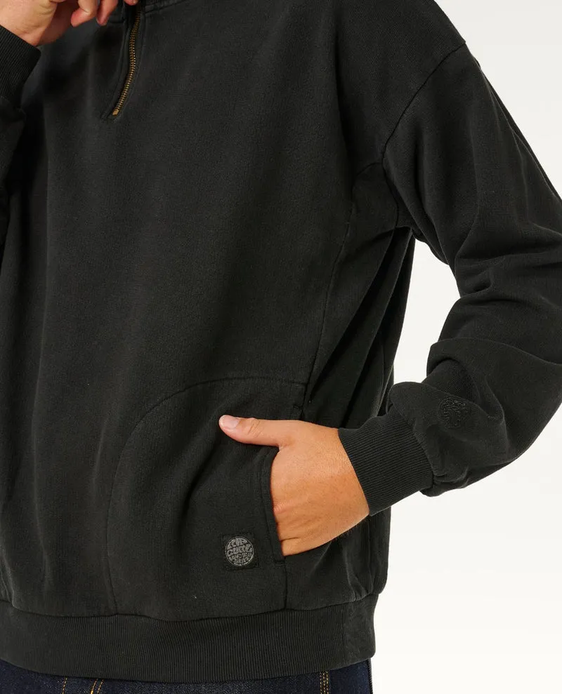 Premium Surf Qtr Zip Crew Fleece