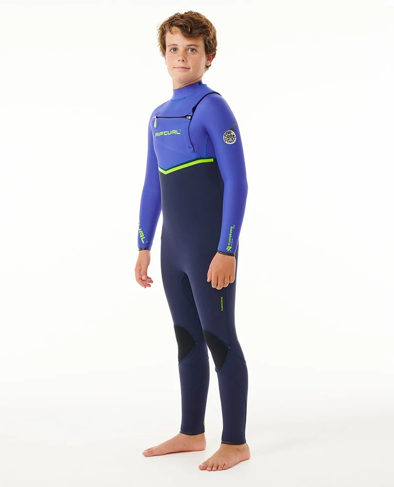 Kids Flashbomb 3/2 Chest Zip Wetsuit