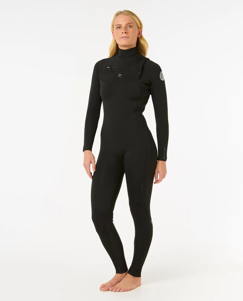Womens Dawn Patrol 4/3 Chest Zip Wetsuit