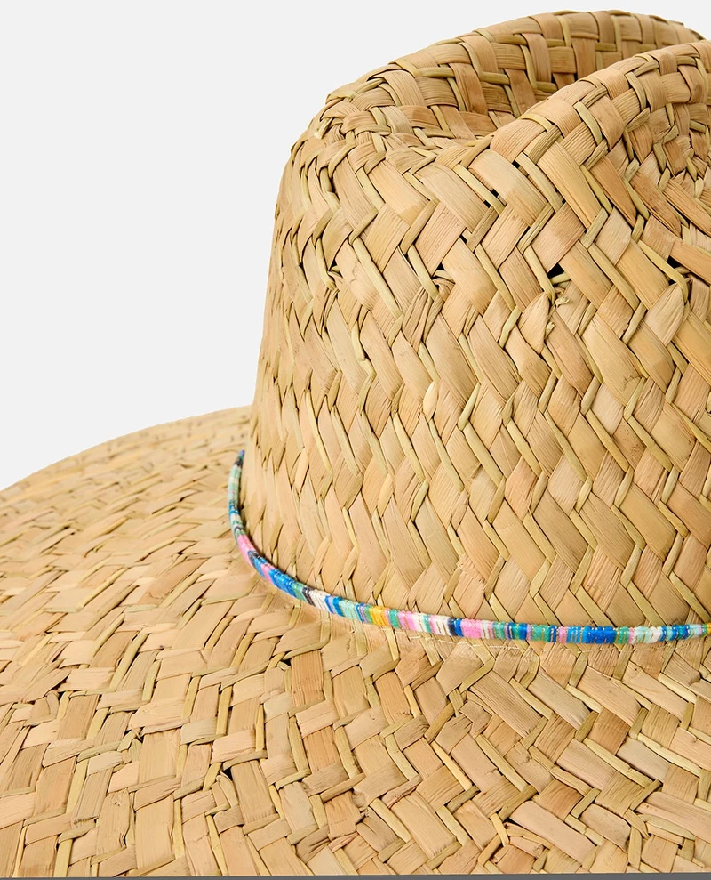 Mixed Surf Straw Sun Hat