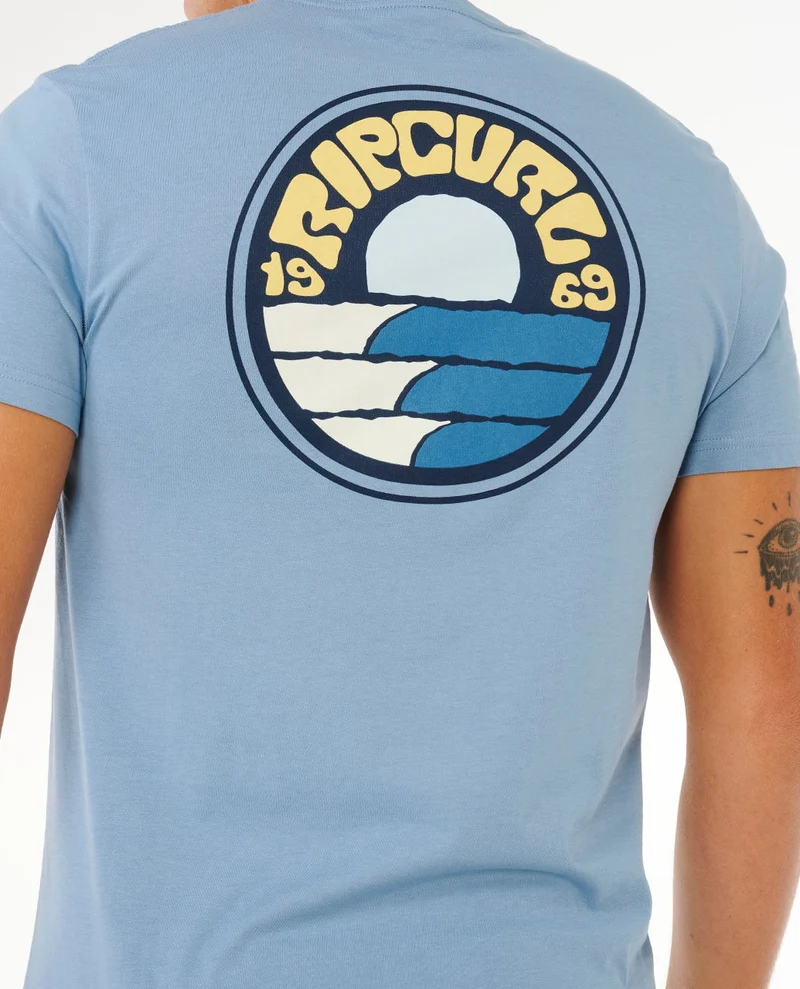 Pacific Rinse Stacked Tee