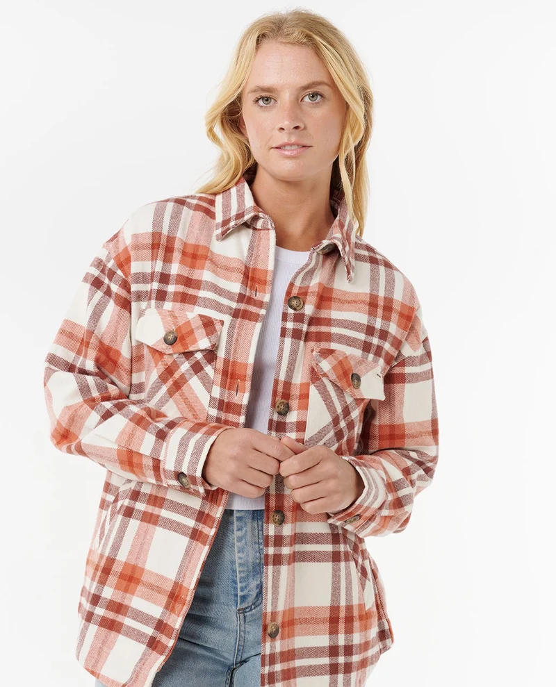 Oceanic Long Sleeve Flannel Shirt