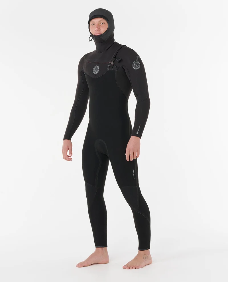 Flashbomb 6/4 Chest Zip With Hood Fullsuit Wetsuit