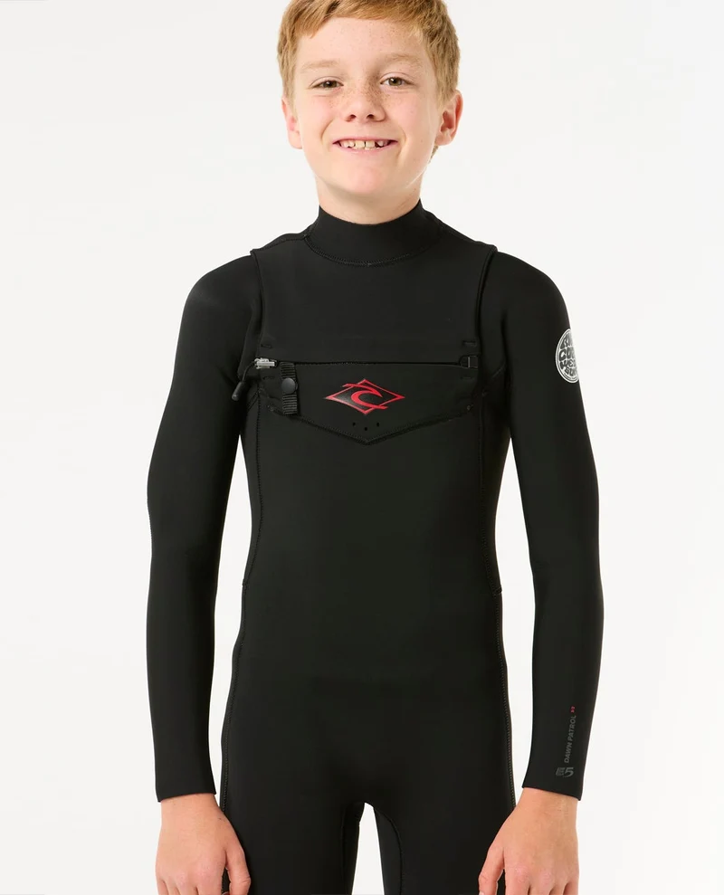 Kids Dawn Patrol 3/2 Chest Zip Steamer