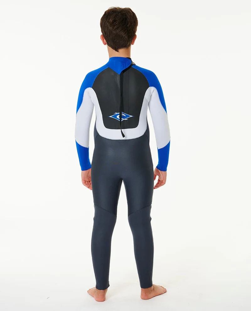 Kids Omega 4/3 Back Zip Wetsuit Steamer