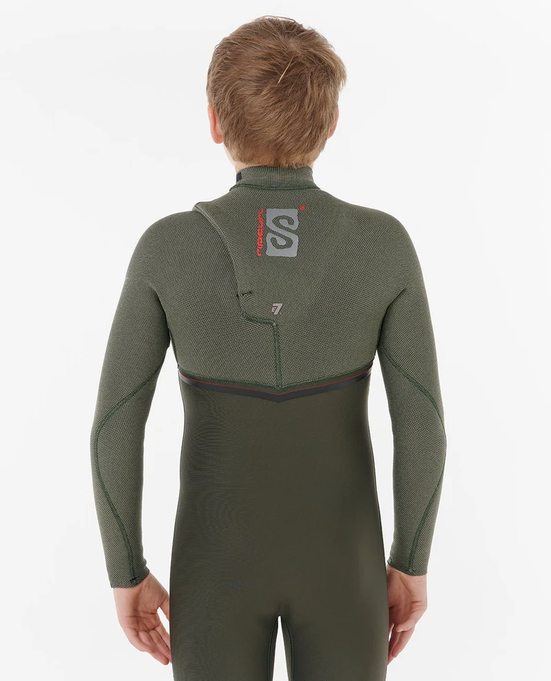 Flashbomb Pro 3/2 GB Chest Zip Fullsuit Wetsuit - Kids