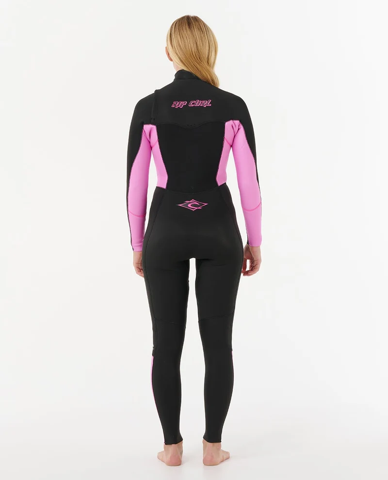 Womens Dawn Patrol 4/3 Chest Zip Wetsuit